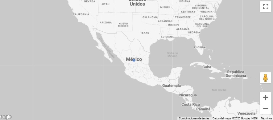 Mapa de ciudades que más visitan el portal